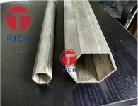 Siâp hecsagonol tiwb dur carbon